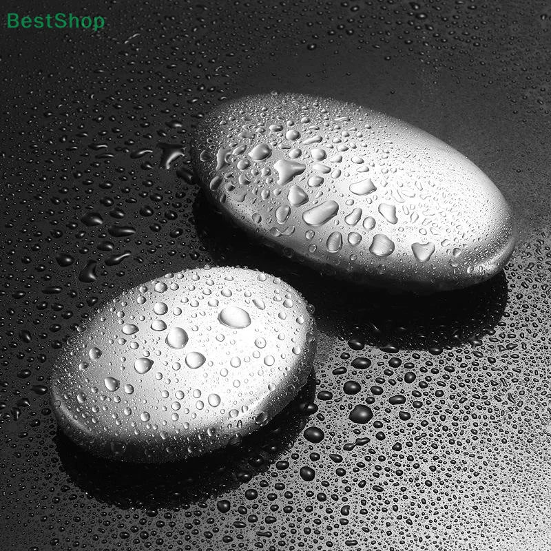 Oval Stainless Steel Deodorant Metal Soap Kitchen Garlic & Fish Deodorising Hand Washing Soap Deodorizing Eliminating Odor Tools