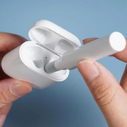 Earbuds Cleaning Pen for Earbuds Portable 3 in 1 Wireless Earphone Case Cleaning Tools Kit Cleaning Brush