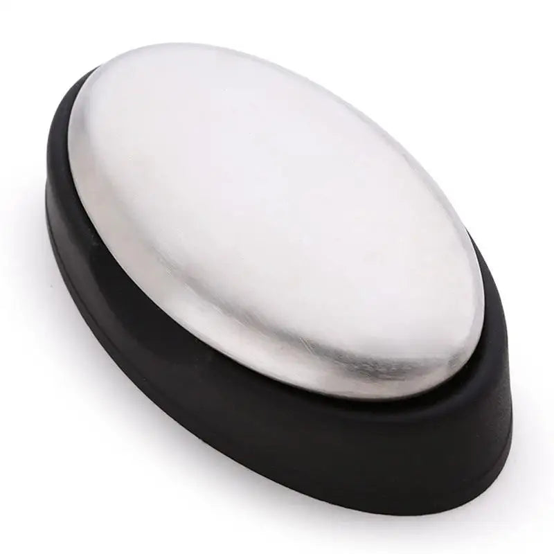 Oval Stainless Steel Deodorant Metal Soap Kitchen Garlic & Fish Deodorising Hand Washing Soap Deodorizing Eliminating Odor Tools