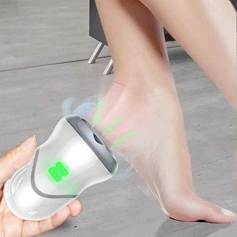 Automatic Electric Vacuum Micro 3D Pedi Vac Dead Skin Calluses Scrubber Grinder Pedicure Tools Set Feet File Foot Callus Remover