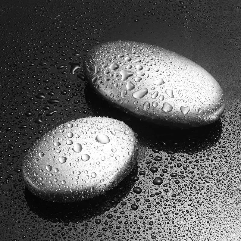 Oval Stainless Steel Deodorant Metal Soap Kitchen Garlic & Fish Deodorising Hand Washing Soap Deodorizing Eliminating Odor Tools