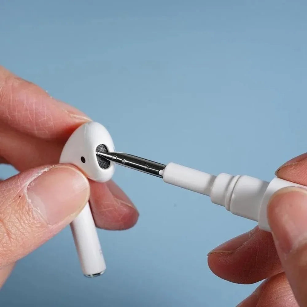 Earbuds Cleaning Pen for Earbuds Portable 3 in 1 Wireless Earphone Case Cleaning Tools Kit Cleaning Brush