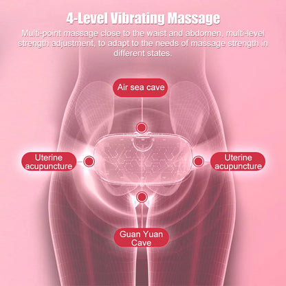 Menstrual Heating Self Massage Heat Period Pain Relief Portable Heating Pad Warming Belt Thermal Massager Stomach Heating Belt