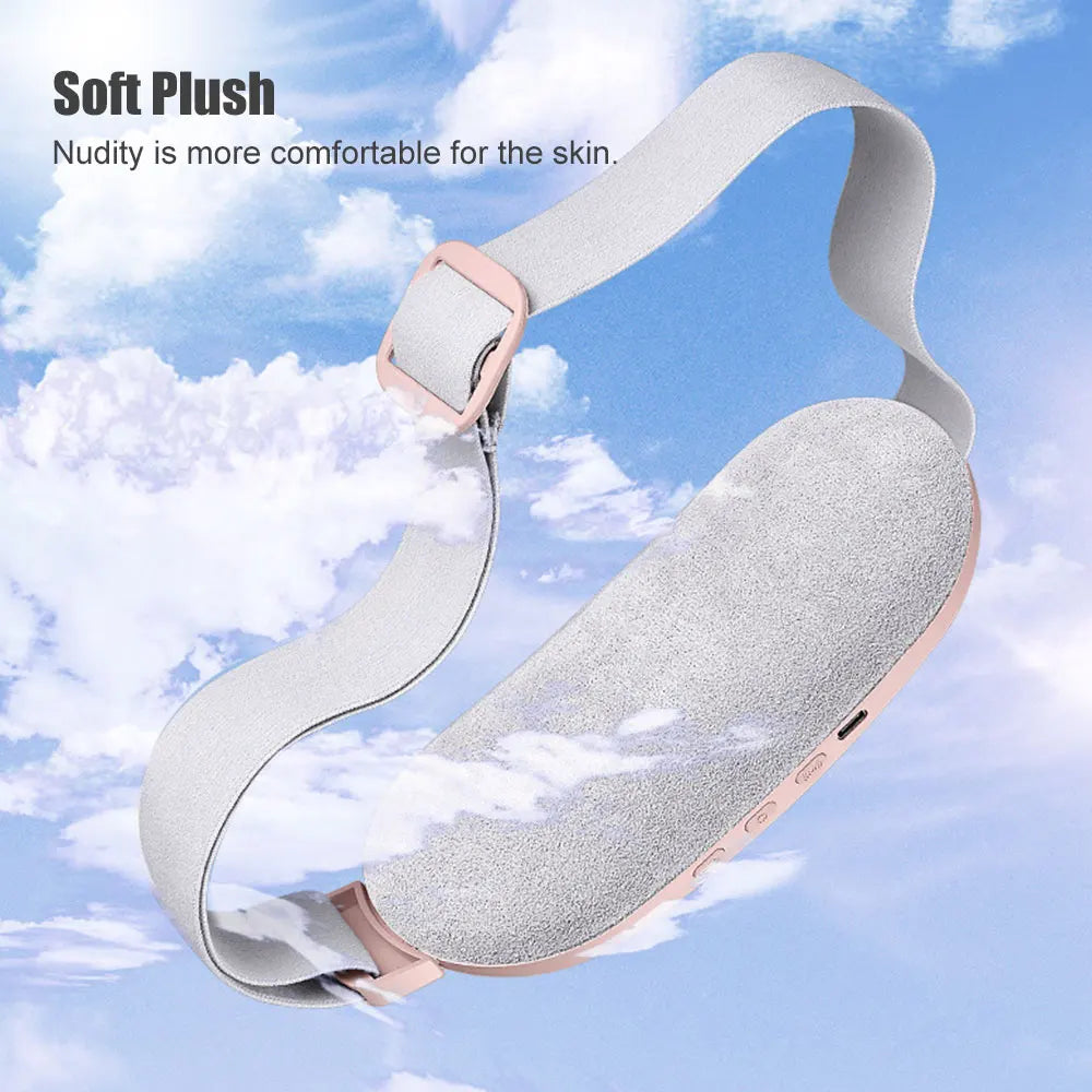 Menstrual Heating Self Massage Heat Period Pain Relief Portable Heating Pad Warming Belt Thermal Massager Stomach Heating Belt